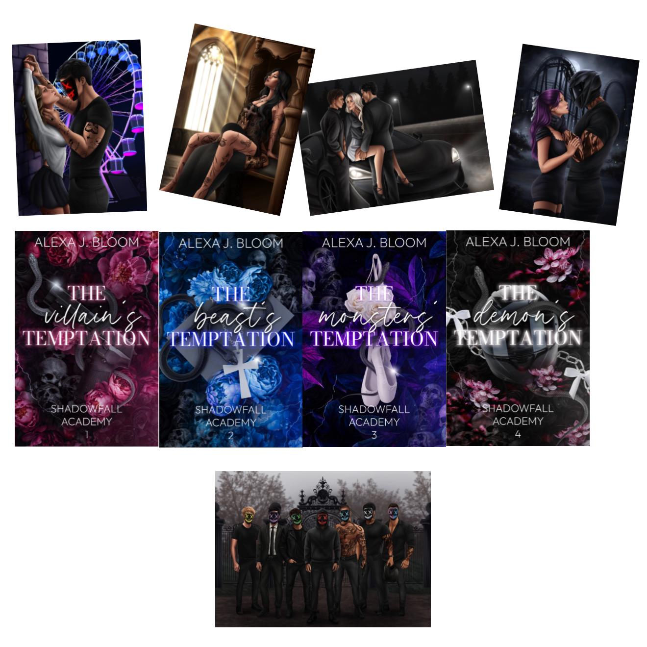 Shadowfall Academy: Special Box (Band 1 bis 4)